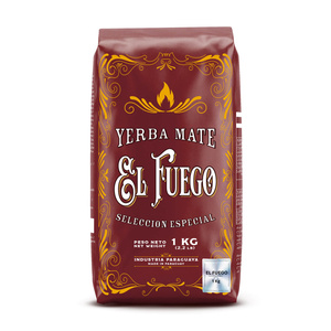 Set de Yerba Mate: El Fuego 1kg + eșantion Guarani Energia 50g