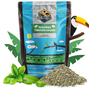 Yerba Mate kitul Rio Parana Energia Elaborada 2x500g + accesorii