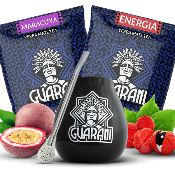 Economy SET Yerba Mate Yerba Mate LARGE CALABASH bombilla