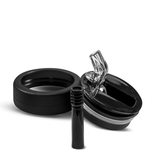 Yerbomos X ALL IN ONE - 450ml - Cană Mate, termos și bombilla într-unul singur (negru)