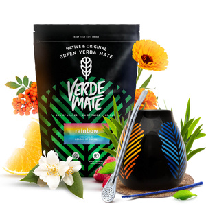 Set de Yerba Mate Verde Mate 400g 0,4kg Calabash + Bombilla