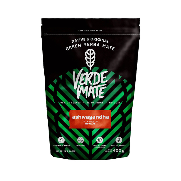 Set de Yerba Mate Verde Mate 400g 0,4kg Yerbomos XL + Calabash + Bombilla