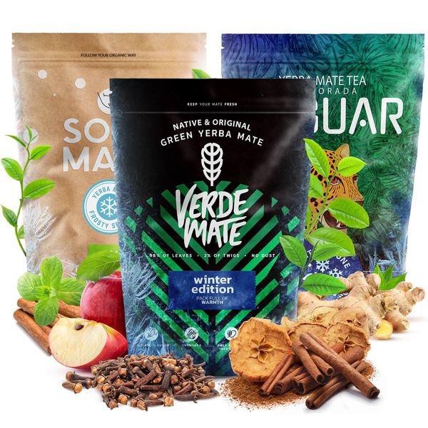 Yerba Mate set de iarnă 3x500g 1,5kg