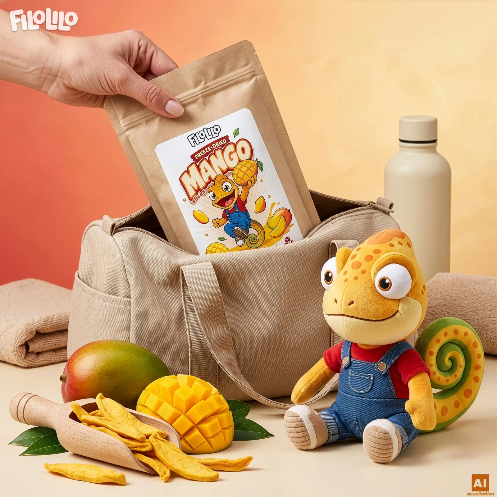 Moduri de a folosi mango liofilizat FiloLilo