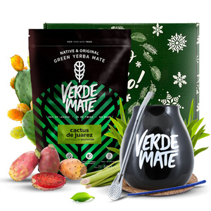 Set de cadou de Yerba Mate Verde Mate Cactus 0,5kg
