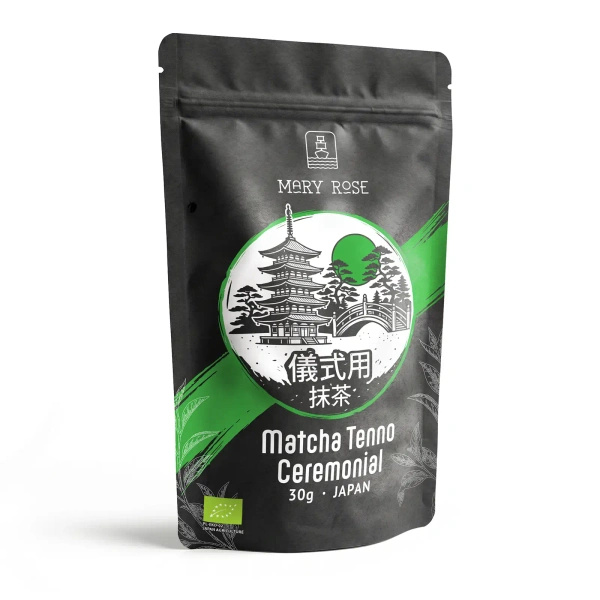 Mary Rose – Ceai verde matcha Tenno japonez (BIO) Ceremonial 30 g