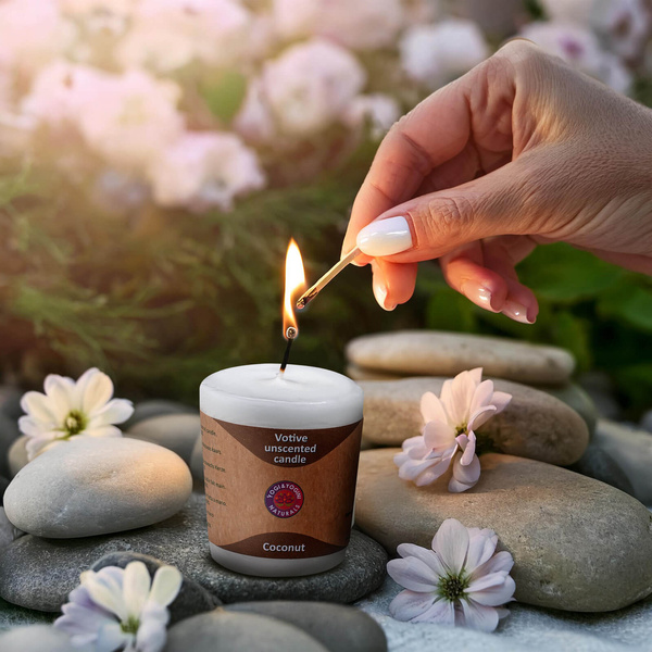 Lumânare neparfumată - Curățare