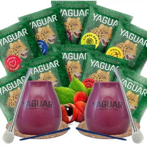 Set de degustare Yerba mate pentru două persoane 10x50g