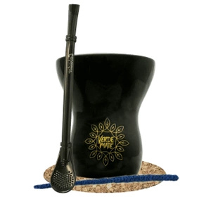 Set de Accesorii Yerba Mate: Calabash + Bombilla