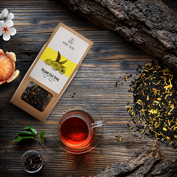 Mary Rose - Ceai negru Assam Earl Grey - 50g