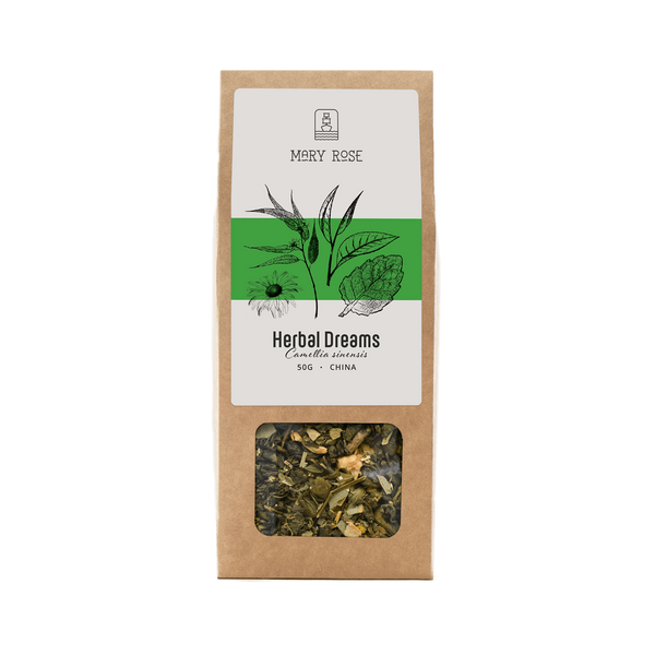 Mary Rose - Herbal Dreams Green Tea - 50g