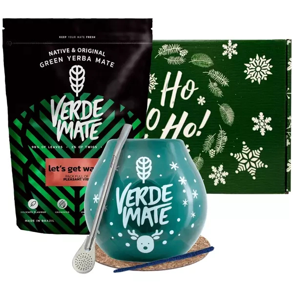 Set cadou de iarnă Yerba Mate Verde Mate Let's Get Warm 0,5kg