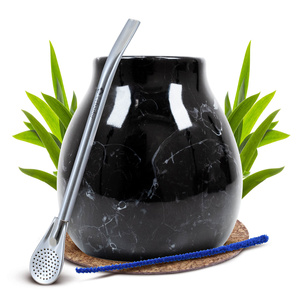 Set de Accesorii Yerba Mate: Calabash + Bombilla