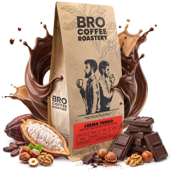 Bro Coffee Roastery – Cafea boabe Crema Tango 1 kg