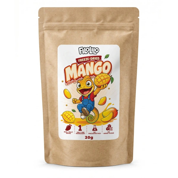 FiloLilo – Mango liofilizat (felii) 20 g