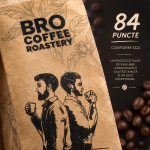 Bro Coffee Roastery – Cafea boabe întreagă Brazil Samba Premium 400g