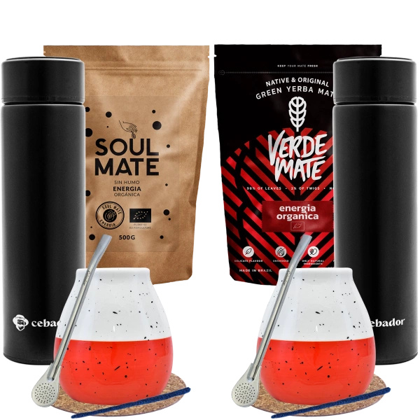 Kit de Yerba Mate pentru doi + Termos