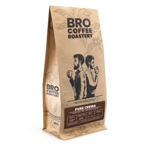 Bro Coffee Roastery – Cafea boabe Pure Crema 400 g