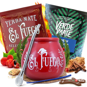 Yerba Mate kitul 2x50g Calabash + Bombilla