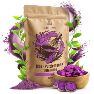 Mary Rose – Purple Matcha Alternative – Ube (pudră) 100 g