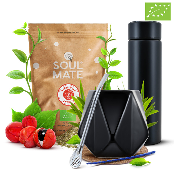 Set Yerba Soul Mate Energia Thermos 0,5kg 500g