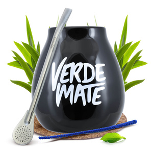 Set de Accesorii pentru Yerba Mate: Calabash + Bombilla