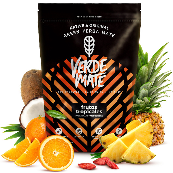 Kit de Yerba Mate Verde Mate 2x500g 1kg Calabash + Bombilla