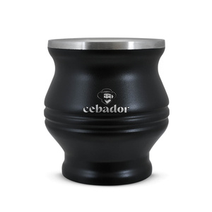 TermoColador – cană termică pentru yerba mate – 190 ml (negru)