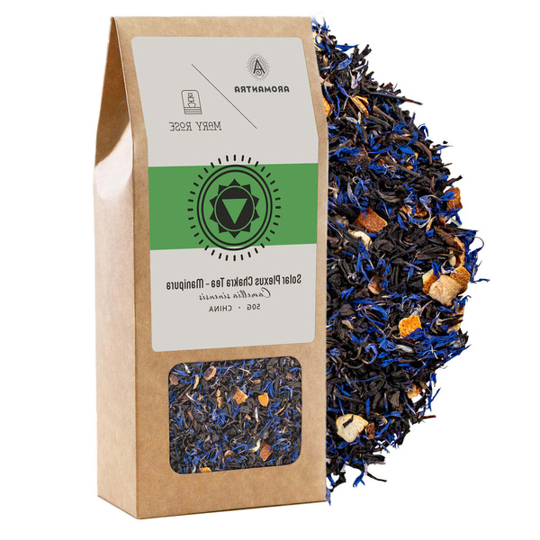 Set pentru chakra buricului (Manipura): ceai de chakra + piatră magică