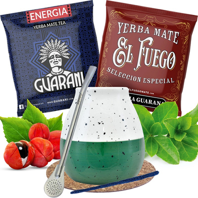 Yerba Mate Kitul 100g Calabash + Bombilla