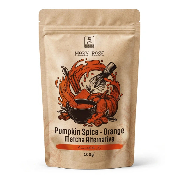 Mary Rose – Orange Matcha Alternative – Pumpkin Spice (pudră) 100 g