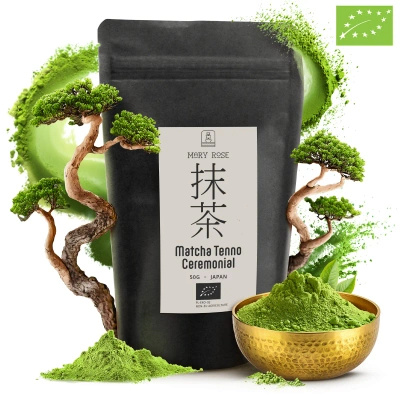 Mary Rose – Ceai verde matcha Tenno japonez (BIO) Ceremonial 50 g