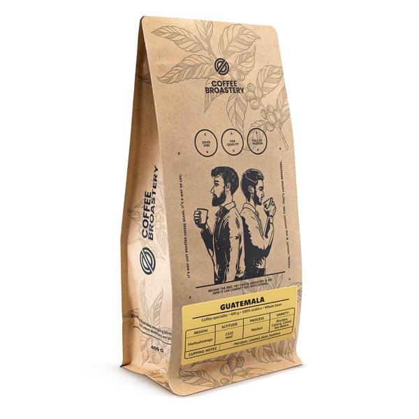 Bro Coffee Roastery - Cafea boabe întreagă Guatemala Peña Roja Speciality 400 g