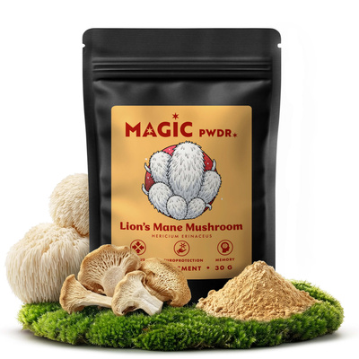 Magic Pwdr – Lion’s Mane – Coamă Leului 30 g