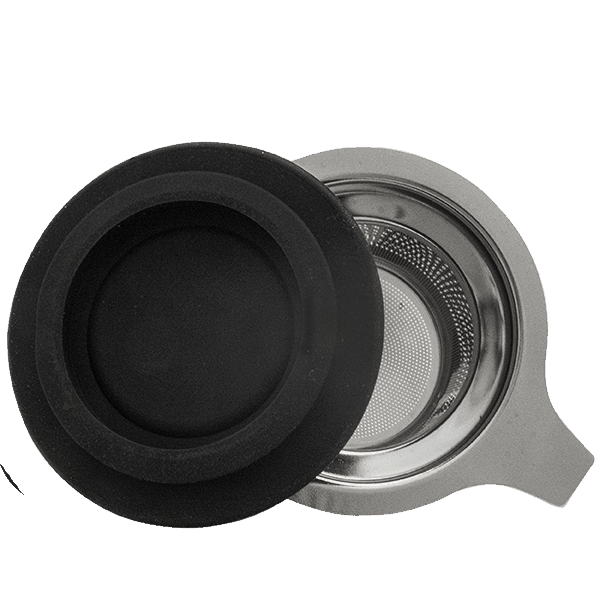 Infuzor pentru yerba mate / ceai - model "Enorme con tapa"