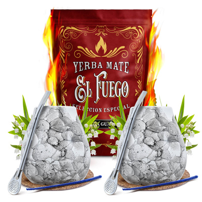 Yerba Mate kit de pornire pentru doi 500g