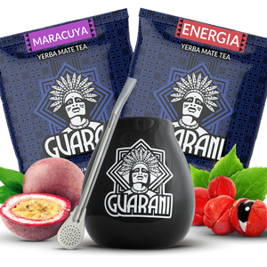 Economy SET Yerba Mate Yerba Mate LARGE CALABASH bombilla