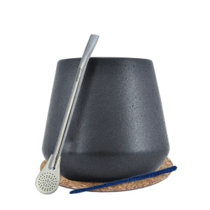 Set accesorii Yerba Mate Matero Bombilla 19 cm