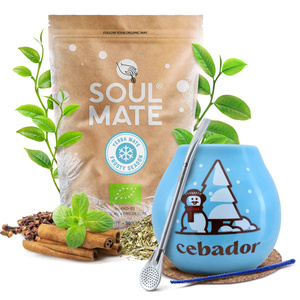 Yerba Mate set de iarnă de pornire Soul Mate Frosty 500g