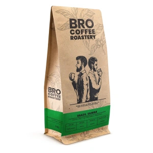 Bro Coffee Roastery – Cafea boabe întreagă Brazil Samba Premium 1kg