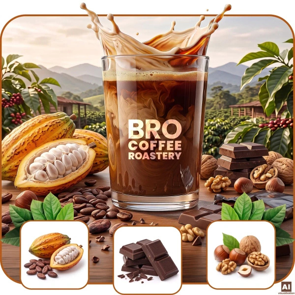 Bro Coffee Roastery – Cafea boabe Crema Tango 1 kg