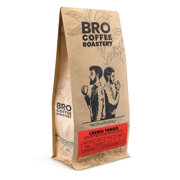 Bro Coffee Roastery – Cafea boabe Crema Tango 1 kg