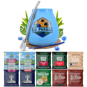 Yerba Mate 10x50g 500g set de mostre + accesorii