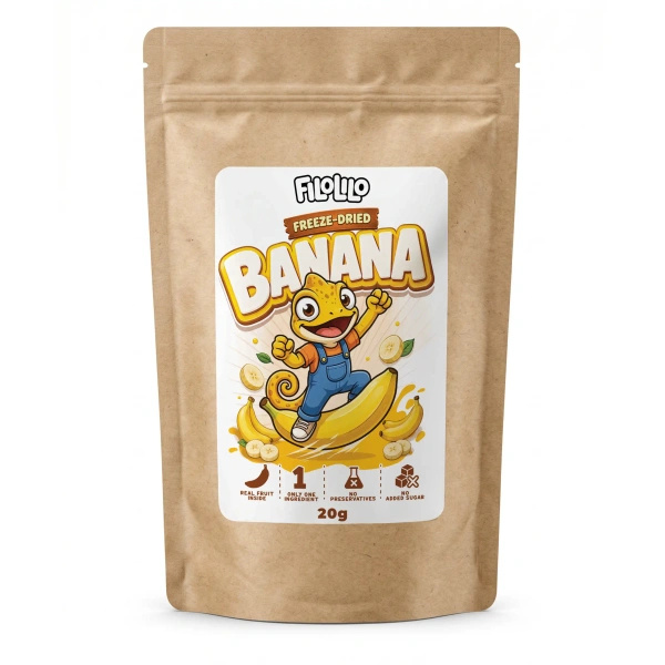 FiloLilo – Banane liofilizate (felii) 20 g