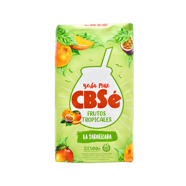 Kit de Yerba Mate 2 x CBSe Energia Guarana Frutos Tropicales 0,5kg