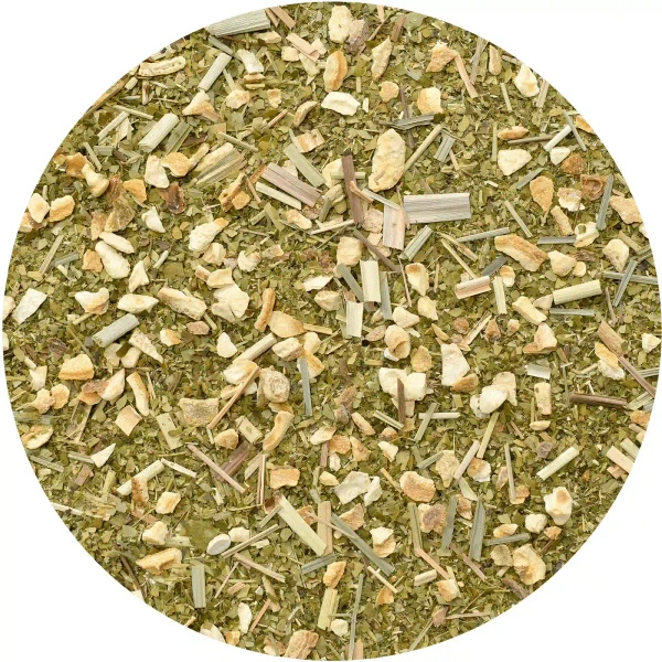 Yerbera – Cutie metalică + Soul Mate Orgánica Menta Limon 0,5 kg