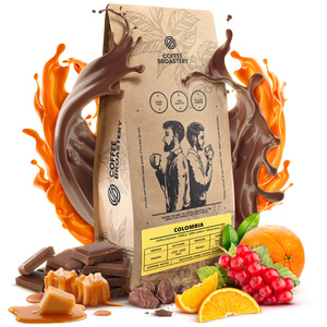 Bro Coffee Roastery – Cafea boabe întreagă Colombia Medellin Premium 1 kg