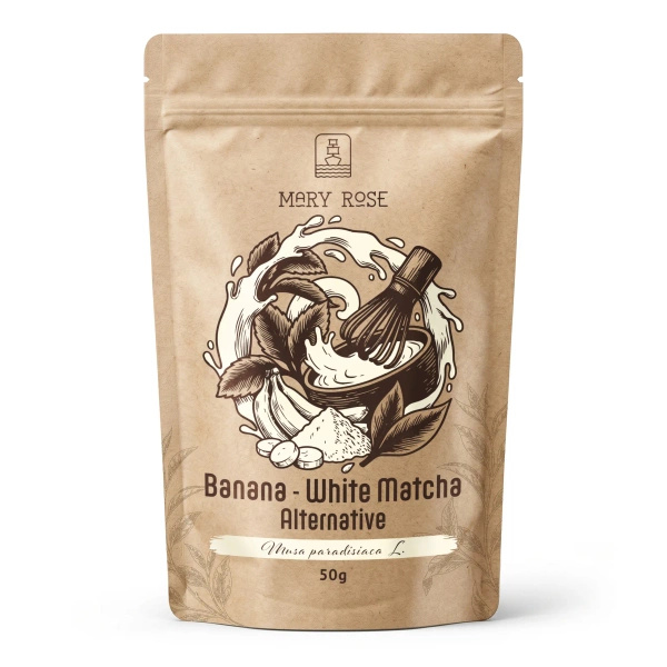 Mary Rose – White Matcha Alternative – Banană (pudră) 50 g