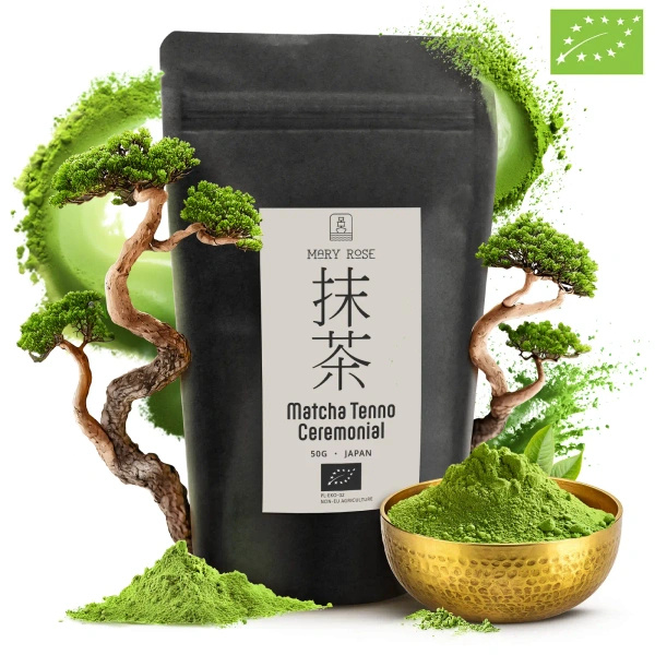 Mary Rose – Ceai verde matcha Tenno japonez (BIO) Ceremonial 50 g