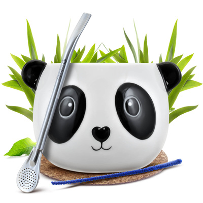 Yerba Mate kit de pornire Calabash + Bombilla